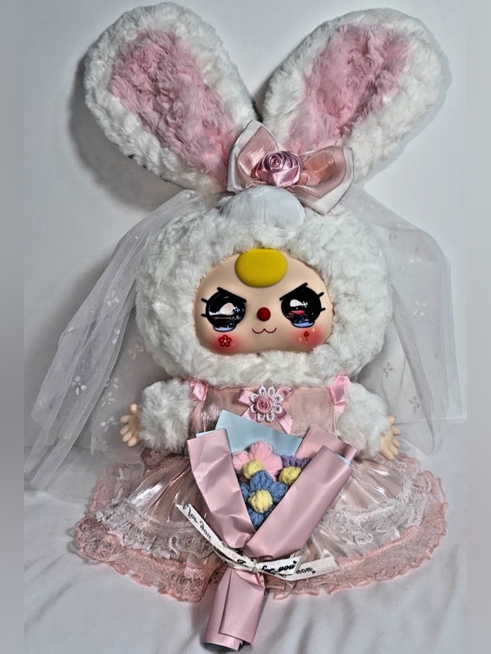 Baby Three 400% Romantic Wedding – [Heart to Heart] Plush - Picture 10 of 14